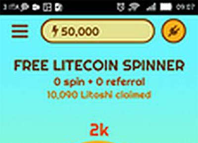 Litecoin spinner