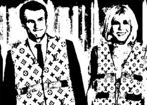 Il fatto della settimana Macron (in gilet) visti dall'artista