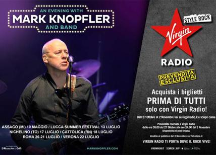 Mark Knopfler, su Virgin Radio prevendita esclusiva dei biglietti delle date