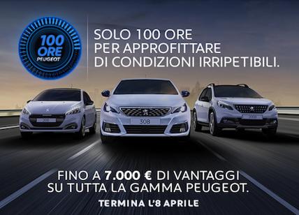 Peugeot: celebra i successi del primo trimestre con l’operazione “100 ORE PEUGEOT”