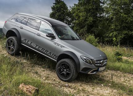 Mercedes Classe E All-Terrain 4x4 al quadrato un esemplare unico