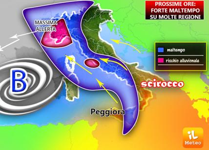 Meteo Italia: forte maltempo, ma nel weekend migliora