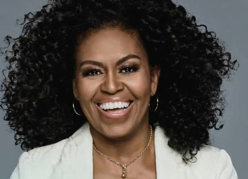 Michelle Obama afro ape