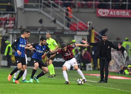 Milan-Inter 0-0, Gattuso: "André Silva? E' morto suo nonno. Per quello non ha giocato"