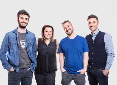 Oval Money Simone Marzola (esperto machine learning), Benedetta Arese Lucini (AD),Edoardo Benedetto (CDO) ,Claudo Bedino (CEO)