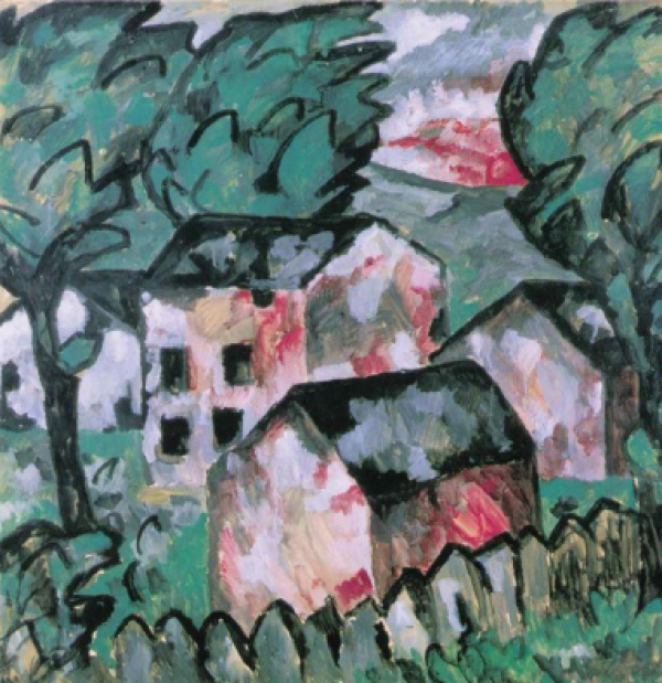 paesaggio di Malevich interna