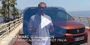Peugeot Rifter intervista a Giulio Marc D'Alberton video