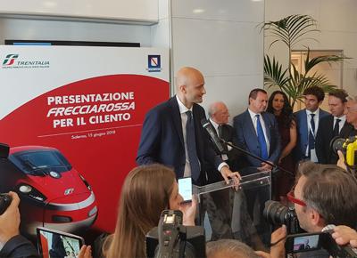 Presentazione Frecciarossa per il Cilento Intervento Gianpiero Strisci..