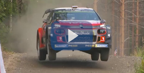 Rally Finlandia Citroen C3 WRC video