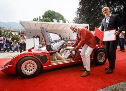 L'Alfa Romeo 33/2 Stradale è la Regina del Concorso d'Eleganza di Villa d'Este
