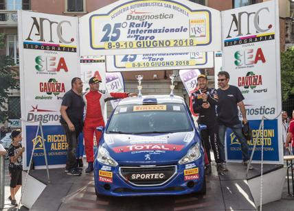 Peugeot Competition RALLY 208 fa tappa in Emilia
