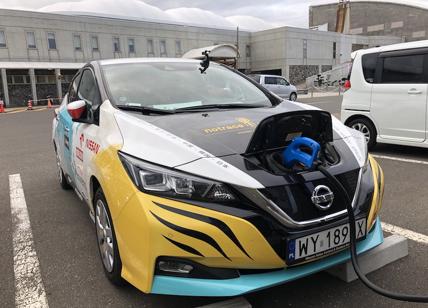Nissan LEAF percorre 16.000 km a zero emissioni dalla Polonia al Giappone