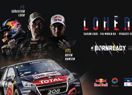 Rallycross 2018: il Team Peugeot Total scalda i motori per la tappa francese