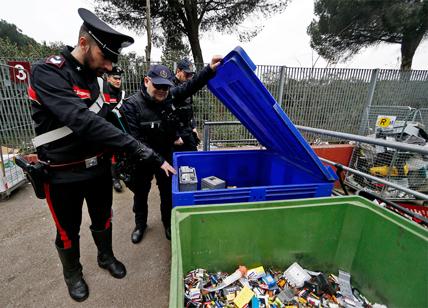 Traffico di rifiuti a Roma, operazione polizia locale e carabinieri