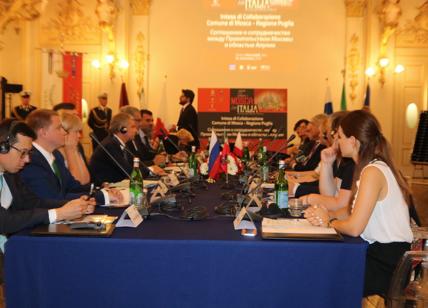 Bari e la Puglia rafforzano i legami col Governo di Mosca