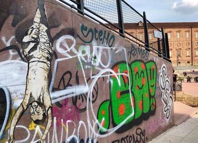 salvini murale ape