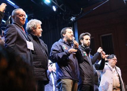 Salvini a Bari, per la villa confiscata alla mafia e il sostegno a Romito