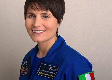 Samantha Cristoforetti a Kourou per il lancio del satellite Esa