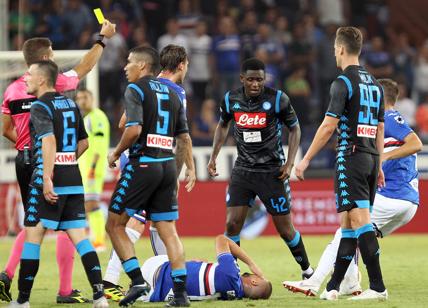 Napoli crolla con la Sampdoria. Ancelotti: "Ci è mancato..."
