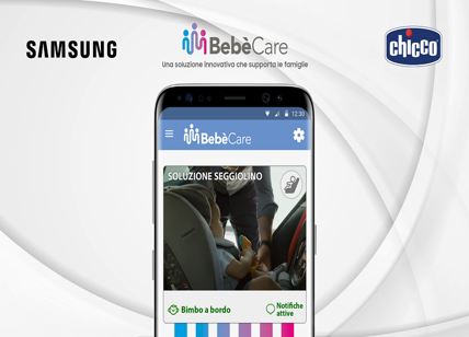 Samsung e Chicco al fianco di mamme e papà in auto, con il sistema BebèCare