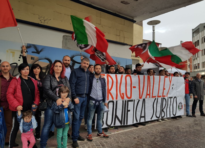 Muro Antonini Simone Di Stefano CasaPound Frigo Valley
