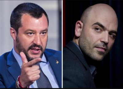 Saviano Salvini scorta