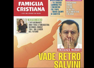 matteo salvini migranti famiglia cristiana