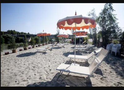 raggi beach spiaggia sul tevere rom