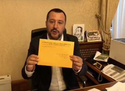 matteo salvini sequestro aggravato di persona