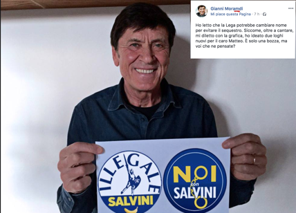 "Gianni Morandi" attacca Matteo Salvini su facebook: ma è una bufala clamorosa