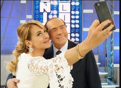 ascolti tv auditel barbara d'urso silvio berlusconi domenica live