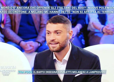 mario praticò pomeriggio cinque affitto terroni