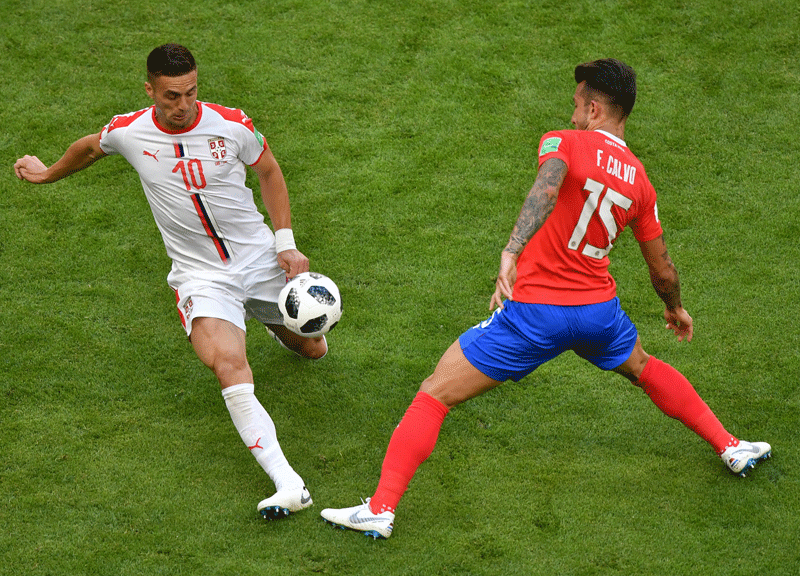 mondiali 2018 serbia costa rica