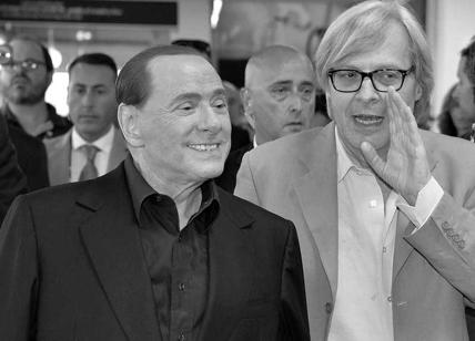Berlusconi da Putin, ma prima la mostra di nudi a Sutri con Sgarbi sindaco