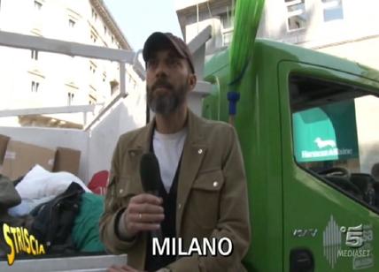 Senzatetto, anche a Milano un anno fa buttati via abiti e coperte. VIDEO