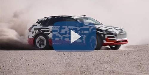 Test estremi nel deserto della Namibia per l’Audi e tron video