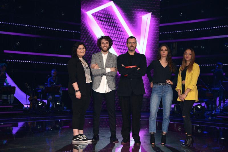 The Voice of Italy 2018 - Maryam Tancredi, Andrea Butturini, Costantino della Gherardesca, Beatrice Pezzini, Asia Sagripanti, The Voice of Italy 2018 - Maryam Tancredi, Andrea Butturini, Costantino della Gherardesca, Beatrice Pezzini, Asia Sagripanti,