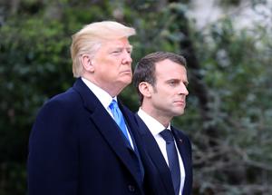 Trump a ruota libera su Macron "E' un rompi... ed è anche basso"