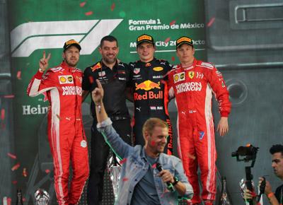 Verstappen Vettel Raikkonen