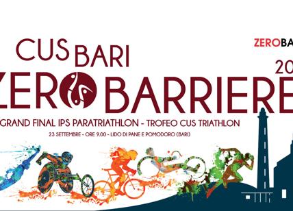 Bari Zerobarriere, Gran finale paratriathlon Series 'Il primato della dignità'