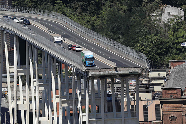 Ponte Morandi, svolta nell'inchiesta sui viadotti. Atlantia chiude a -8%