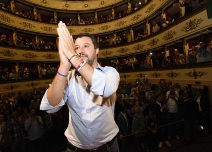 Matteo Salvini a Gubbio