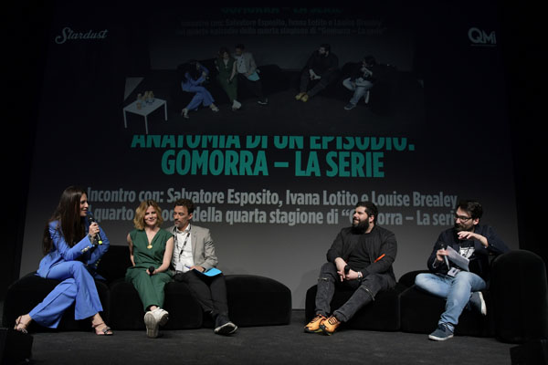 SERIES CON presenta la serie Gomorra con attori protagonisti a Milano