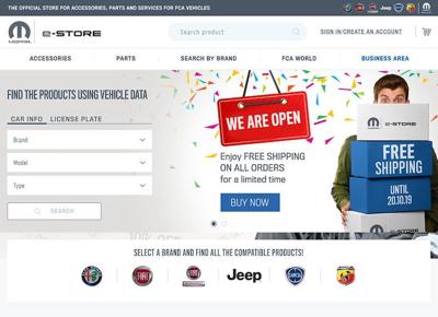 190926 Mopar Store Home page Eng 02