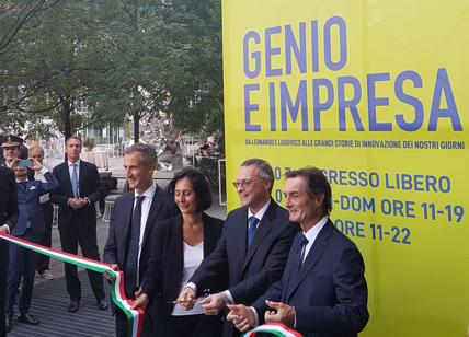Milano, al via la mostra "Genio & impresa - Leonardo e Ludovico ieri e oggi"