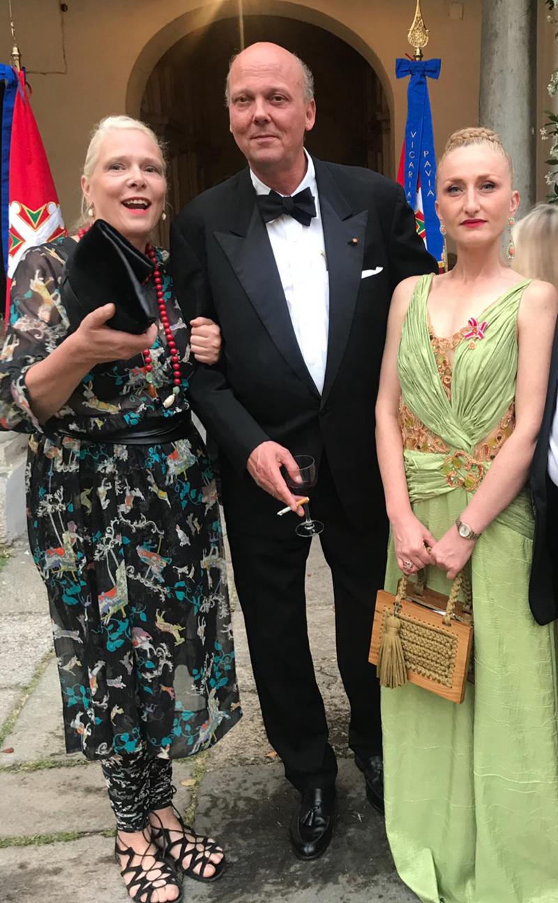 Serge di Jugoslavia con Egger e Panchulidze Serge di Jugoslavia con Egger e Panchulidze