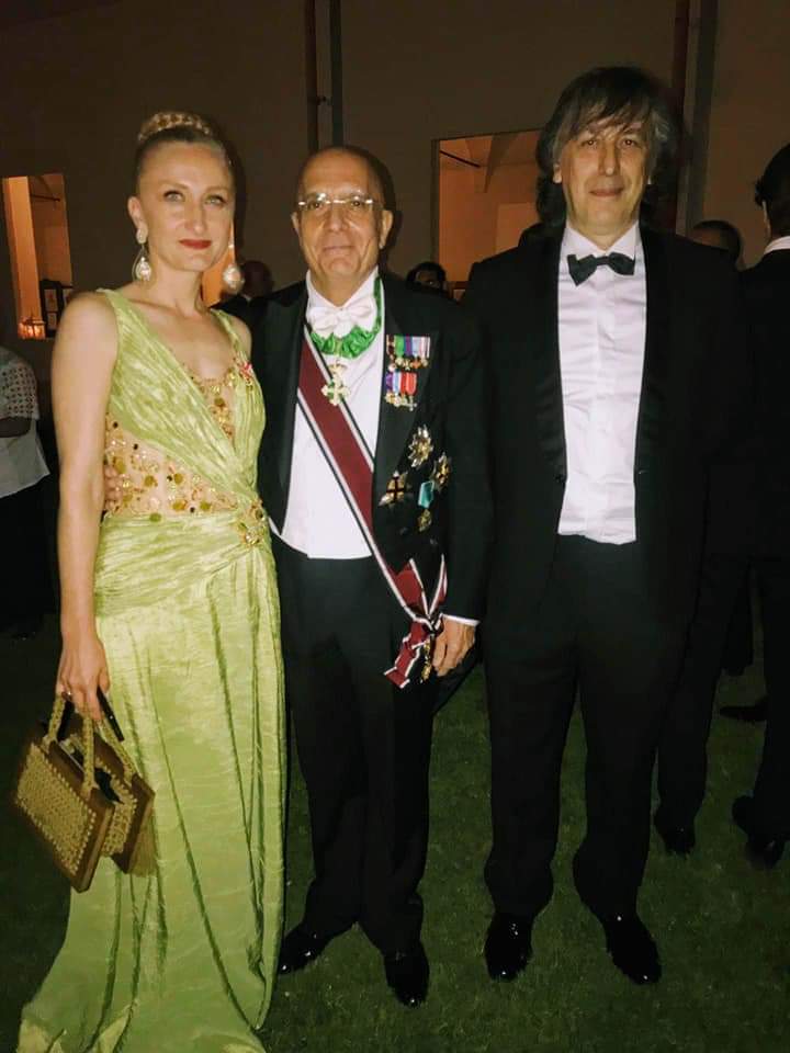 Gabriele Albertini, Panchulidze e Prof Zampetti Gabriele Albertini, Panchulidze e Prof Zampetti