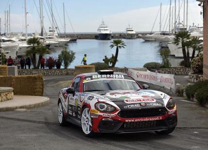 Rally Sanremo l'Abarth 124 Rally si aggiudica la terza vittoria nel FIA R-GT