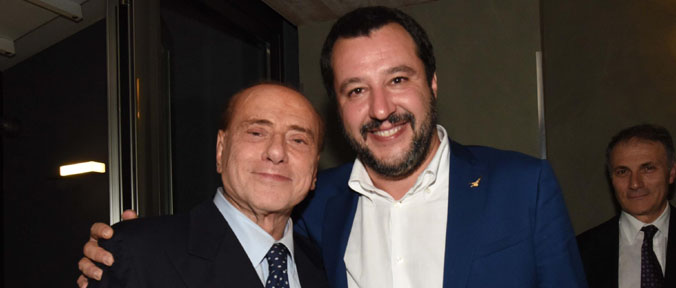 Forza Italia, l'ordine di Silvio Berlusconi: non attaccate Matteo Salvini