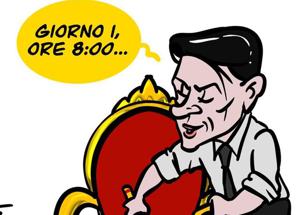La vignetta/ Il cronoprogramma di Conte fino al 2023
